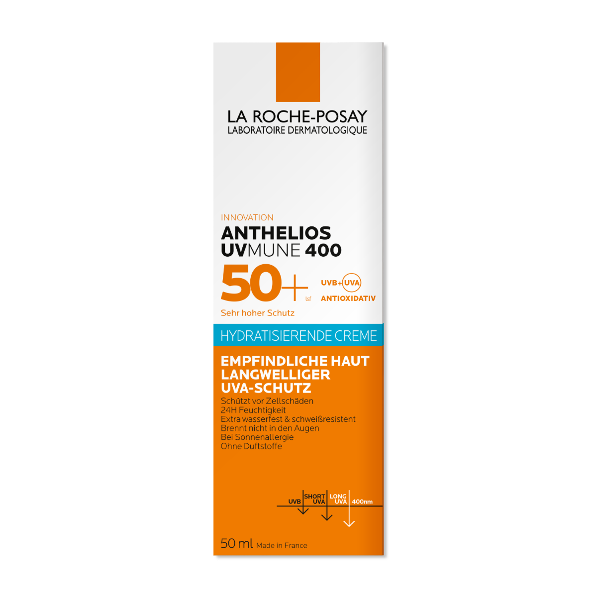 Image of La Roche-Posay Anthelios Hydratisierende Creme UVMune 400 LSF 50+ 50ML