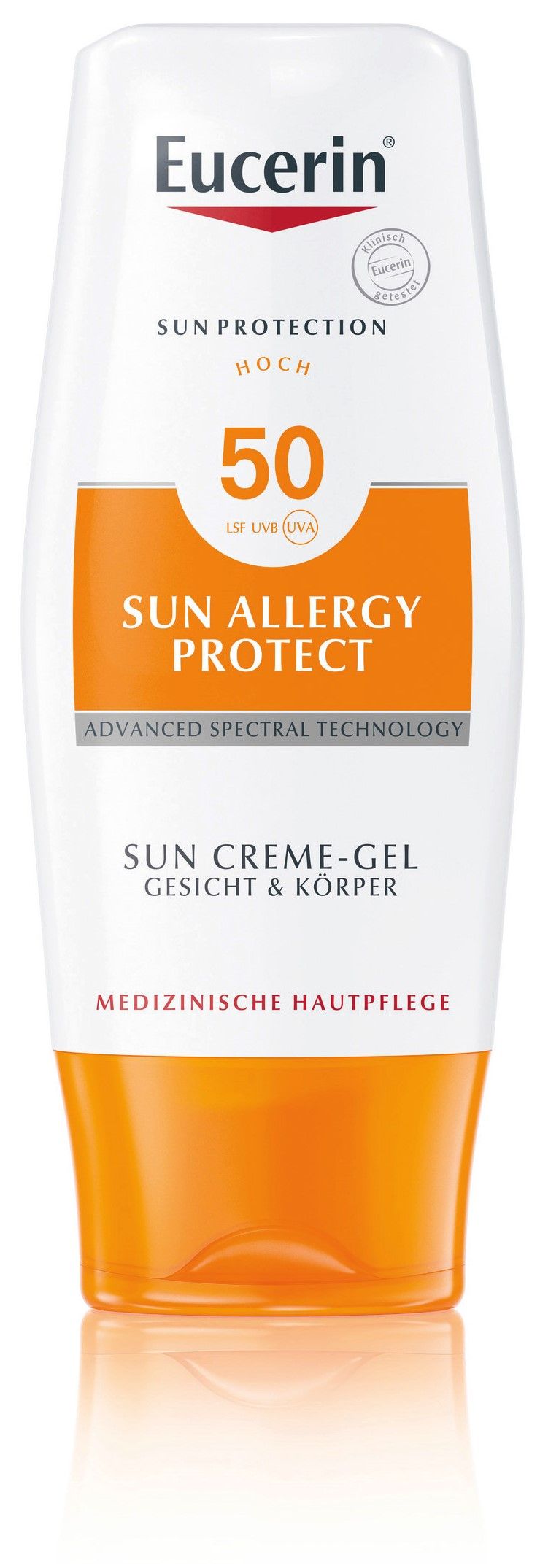 Image of Eucerin Sonnen Allergie Schutz Sun Creme-Gel LSF 50 150ML