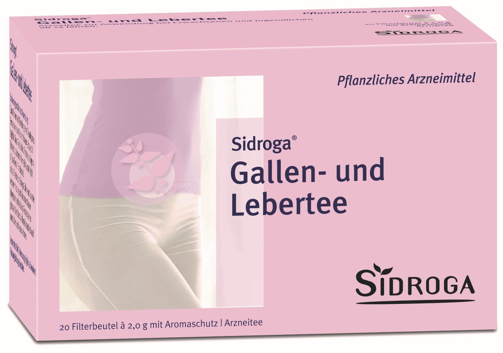 Abbildung Sidroga Gallen- und Lebertee