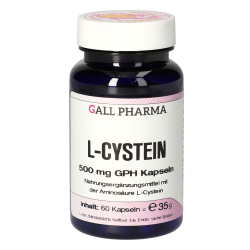 Gall Pharma L-Cystein 500mg Kapseln 