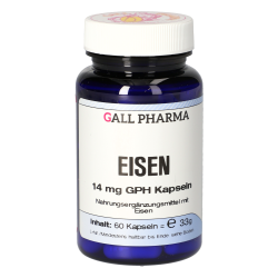 Gall Pharma Eisen 14mg Kapseln