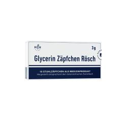 R&H Glyzerin Zäpfchen Rösch 3g 