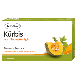 Dr. Böhm Kürbis nur 1 Tablette täglich