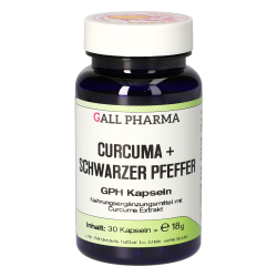 Gall Pharma Curcuma + Schwarzer Pfeffer Kapseln