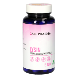 Gall Pharma L-Lysin 500mg vegan Kapseln - zurzeit nicht lieferbar