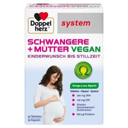 Doppelherz system Schwangere + Mütter vegan