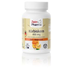 Zeinpharma Kürbis Kern Kapseln 400mg 