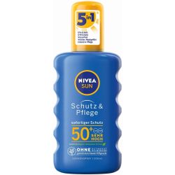 Nivea Schutz & Pflege Sonnenspray LF 50+