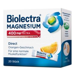 Biolectra Magnesium ultra Direct 400 mg Orange