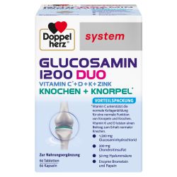 Doppelherz system Glucosamin 1200 DUO 