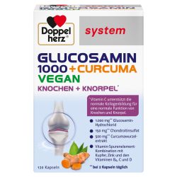 Doppelherz system Glucosamin 1000 + Curcuma 