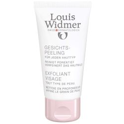 Louis Widmer purederm Gesichtspeeling ohne Parfume