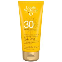 Louis Widmer All Day Sonnenmilch LSF30 ohne Parfüm