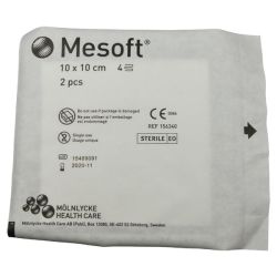 Mesoft Vlieskompresse 10x10cm - 2ST