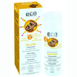 Eco Cosmetics Baby Sonnencreme miner. LSF 45 Bio