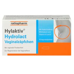 Hylaktiv Hydralact Vaginalzäpfchen 