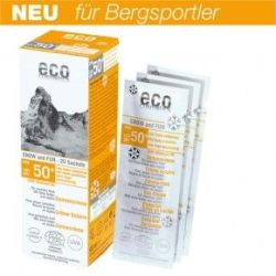 Eco Cosmetics Sonnencreme Snow and Fun LSF 50 Bio 20 Sachets je 2ml - zurzeit nicht lieferbar 