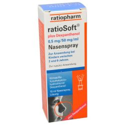 ratioSoft Nasenspray plus Dexpanthenol 0,5 MG