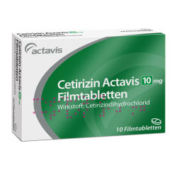 Cetirizin Actavis Filmtabletten 10mg 