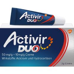 Activir Duo 50mg/g + 10mg/g Creme