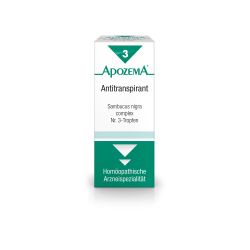 Apozema Nr. 3 Antitranspirant-Tropfen Sambucus nigra complex