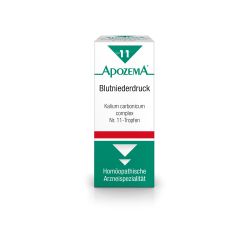 Apozema Nr. 11 Blutniederdruck-Tropfen Kalium carbonicum complex