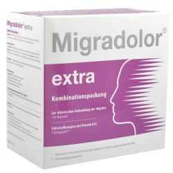 Migradolor Extra Kapseln 2x120ST  - zurzeit nicht lieferbar