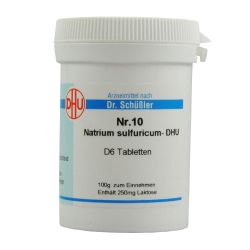 DHU Schüßler Salz Nr. 10 Natrium Sulfuricum D6 Tabletten - zurzeit nicht lieferbar