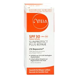 Ateia Sunprotect Plus Repair Gesicht- und Körperlotion LSF 30