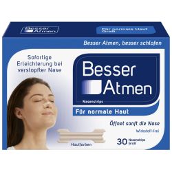 Besser Atmen Nasenstrips Beige Groß 30ST 