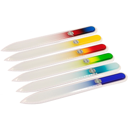 Kozbach Glas-Nagelfeile Regenbogen 14cm