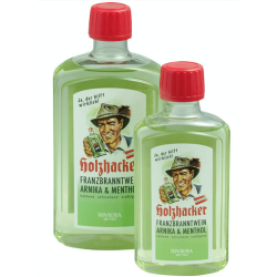 Riviera Holzhacker Franzbranntwein mit Arnika + Menthol