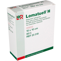 Lomatuell H 10cm x 10cm Salbentüll