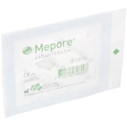 Mepore Einzelpflaster 6cm x 7cm
