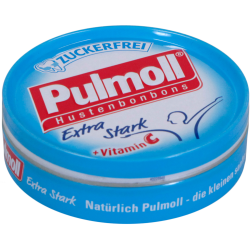 Pulmoll Extra stark ohne Zucker Bonbons