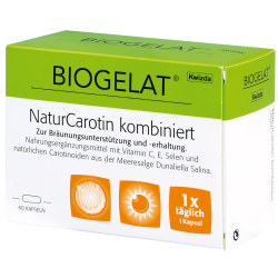 Biogelat Natur Carotin Kapseln