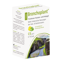 Bronchoplant Trockener Husten und Halsgel