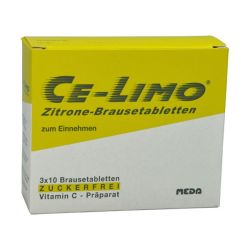 Ce-Limo Zitrone Brausetabletten 30ST