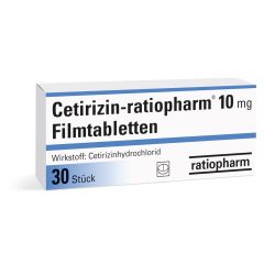 Cetirizin rtp Filmtabletten 10mg 
