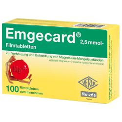 Emgecard 2,5mmol Filmtabletten