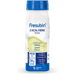 Fresubin 2 kcal Fibre Drink 4 x 200 ml EasyDrink Limone