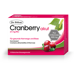 Dr. Böhm Cranberry akut Brausegranulat