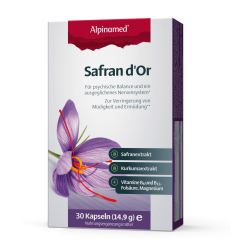 Alpinamed Safran dOr Kapseln
