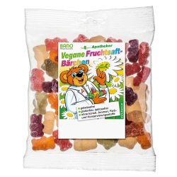 Vegane Fruchtsaftbärchen ohne Gelatine