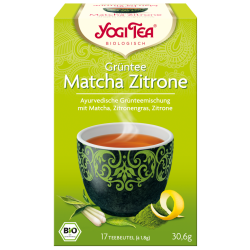 Yogi Tea Bio Matcha Zitrone