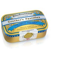 Grethers Pastilles Blackcurrant zuckerfrei