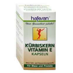 Hafesan Kürbiskern + Vitamin E Kapseln