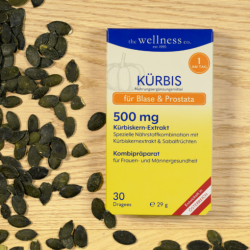 the wellness co. Kürbiskernextrakt Dragees - zurzeit nicht lieferbar