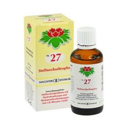 Mag. Doskar Nr.27 Stoffwechseltropfen