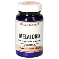 GPH Melatonin Kapseln 0,5 mg 